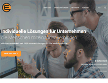 Tablet Screenshot of emotions.ch